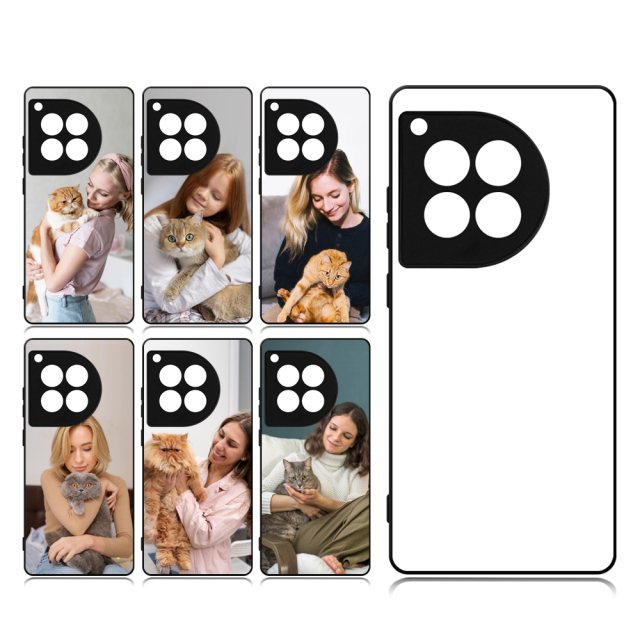 New Arrival For One Plus ACE 3 Sublimation 2D TPU Phone Case With Aluminum Insert