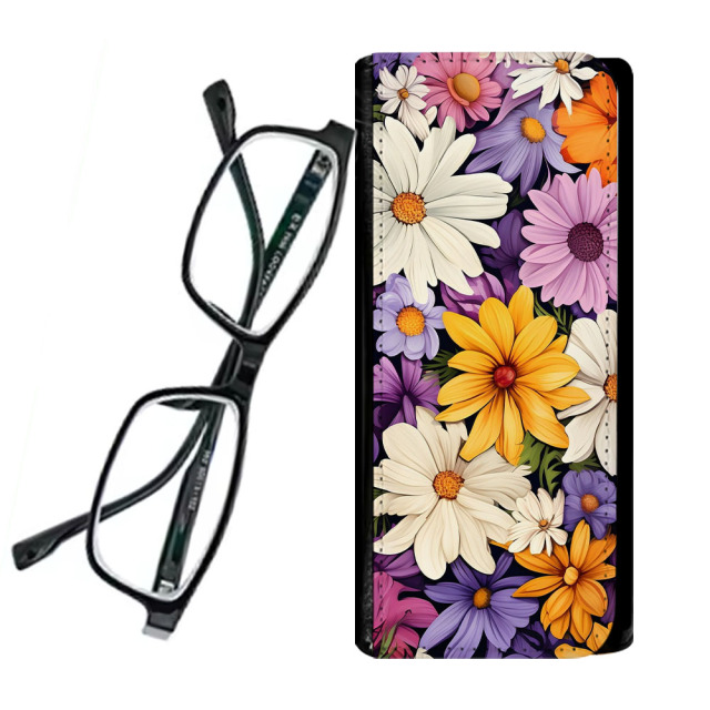 Sublimation Glasses Case Blanks PU Leather Glasses Bag Custom Glasses Case Protective Cover