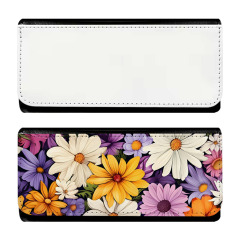 Sublimation Glasses Case Blanks PU Leather Glasses Bag Custom Glasses Case Protective Cover
