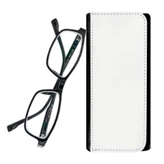 Sublimation Glasses Case Blanks PU Leather Glasses Bag Custom Glasses Case Protective Cover