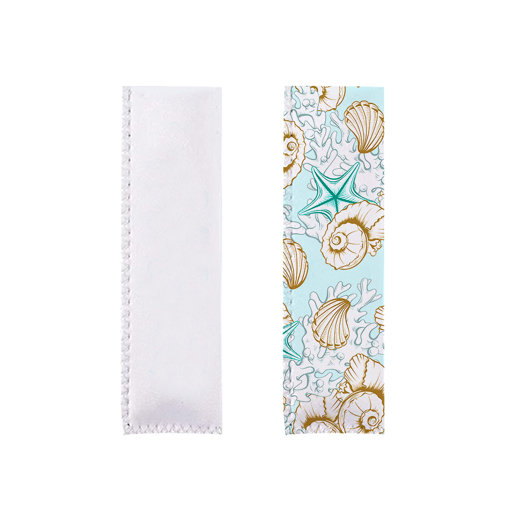 Sublimation Blank White Ice Pop Sleeves Popsicle Holders Bags, Reusable Neoprene Freezer Popsicle Covers for Kids Party Supplies