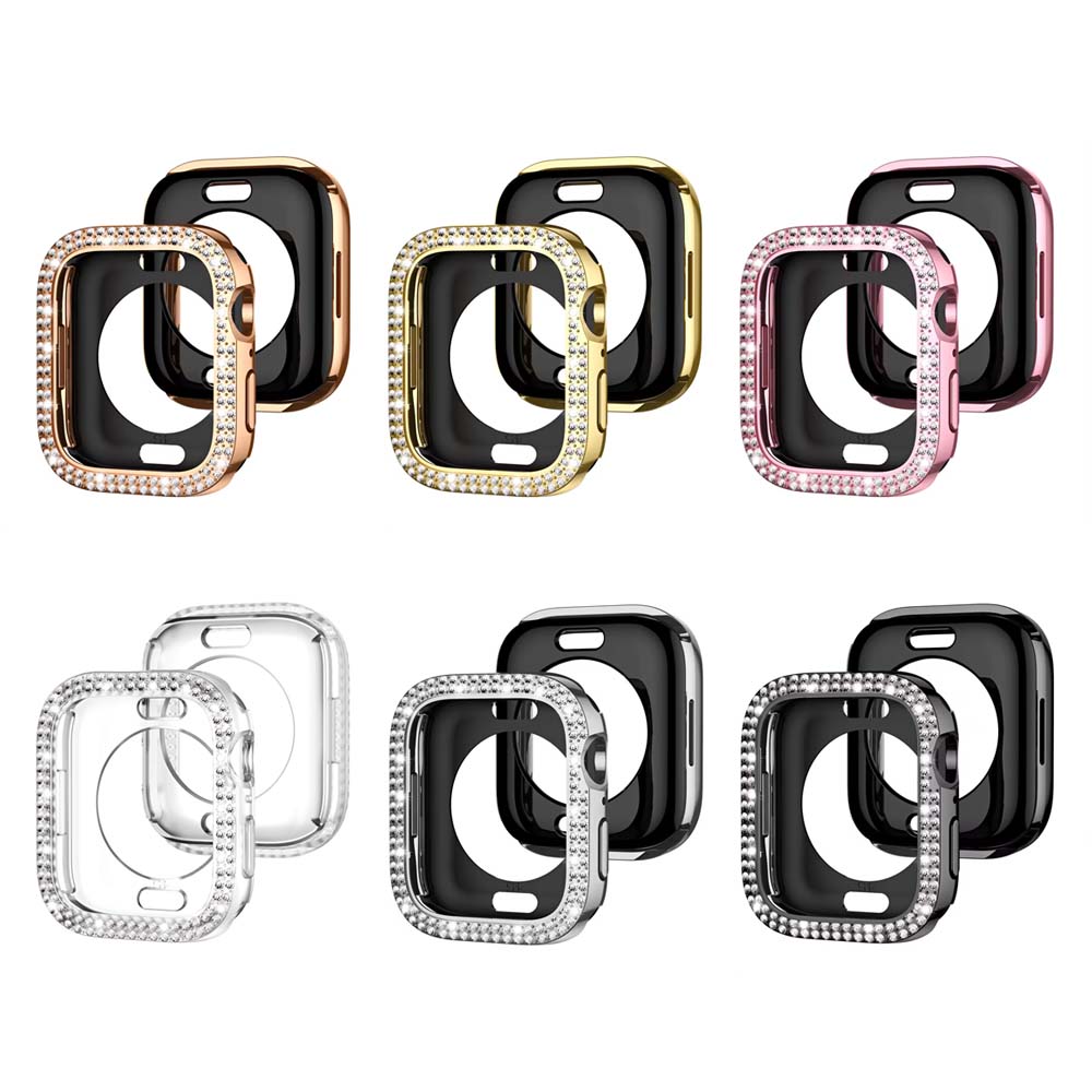New Arrival iWatch Cover Screen Protector Bumper Bling Case 6 Colors Available PC iWatch Cover