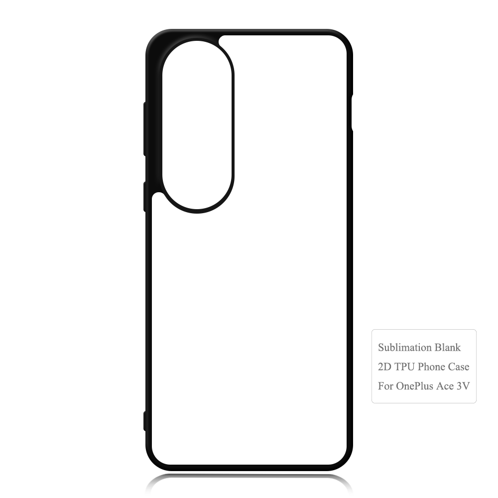 Blank Phone Case for One Plus ACE 2,ACE 3, ACE 3 Pro,ACE 3V,ACE5 5G CN Sublimation 2D TPU Phone Case With Aluminum Insert