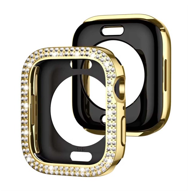 New Arrival Samart Watch Cover Screen Protector Bumper Bling Case 6 Colors Available PC Watch Cover