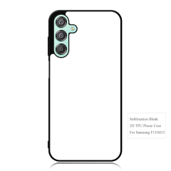For Samsung M35 5G, M15/F15, Samsung M14 5G, M54 5G Sublimation Blank 2D TPU Rubber Phone Case for DIY Printing