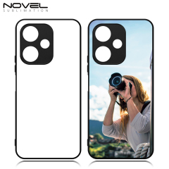 Smooth Sides!!! For Honor Play 40C,Honor Play 50 Sublimation Blank 2D TPU Phone Case With Aluminum Insert