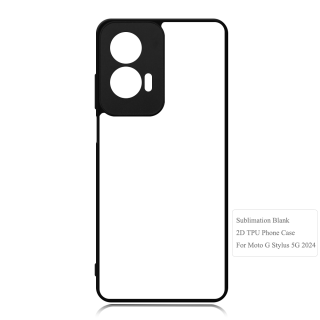 New Arrival Sublimation blank 2D TPU Phone Case for Moto G Stylus 5G 2023,Moto G Stylus 5G 2024 DIY Shell With Aluminum Sheet