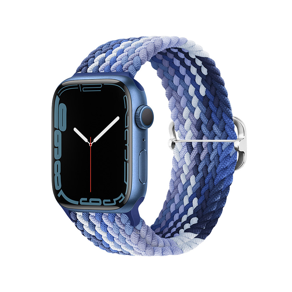New Arrival Colorful Woven Strap Nylon Bradied Strap Replacement Watch Band Nylon iWatch Strap