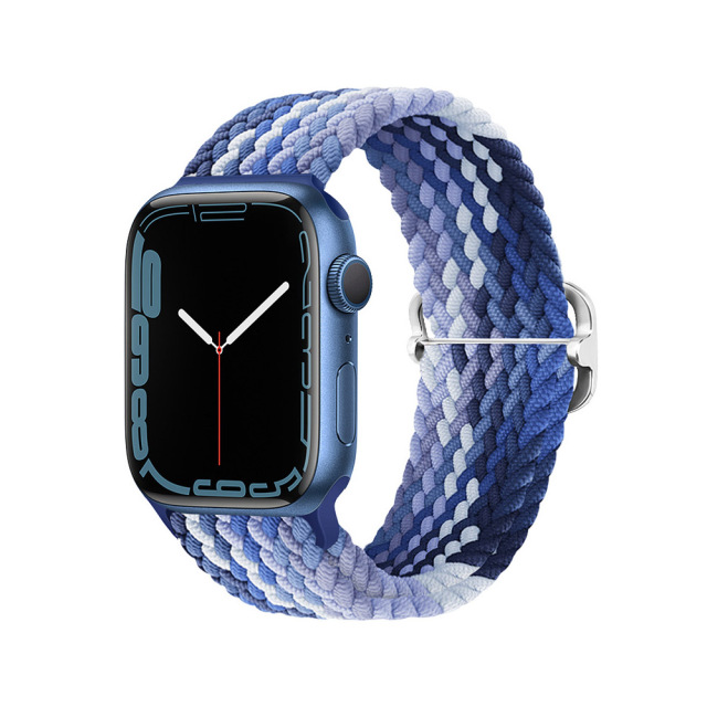 New Arrival Colorful Woven Strap Nylon Bradied Strap Replacement Watch Band Nylon iWatch Strap