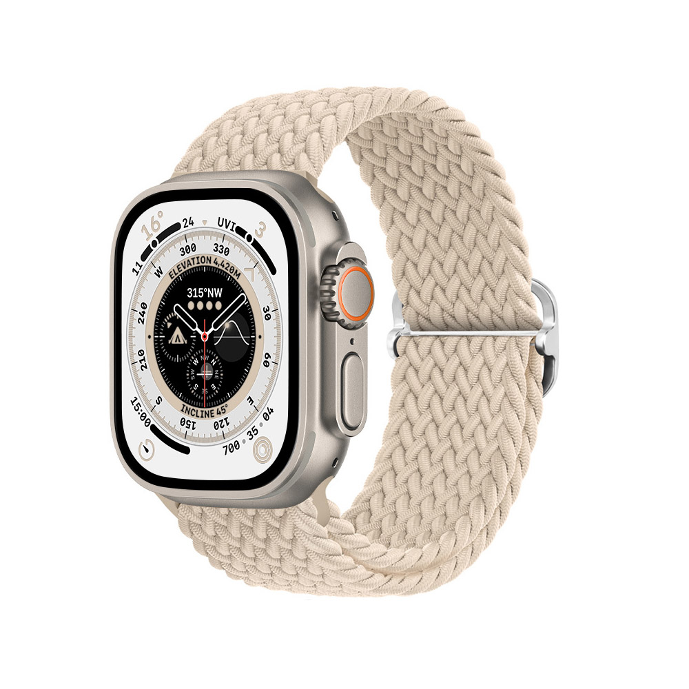 New Arrival Colorful Woven Strap Nylon Bradied Strap Replacement Watch Band Nylon iWatch Strap