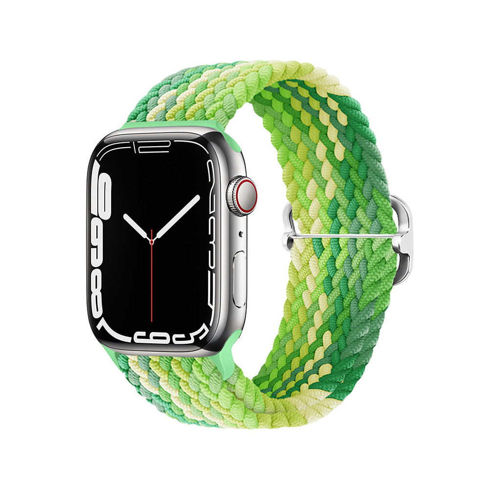 New Arrival Colorful Woven Strap Nylon Bradied Strap Replacement Watch Band Nylon iWatch Strap