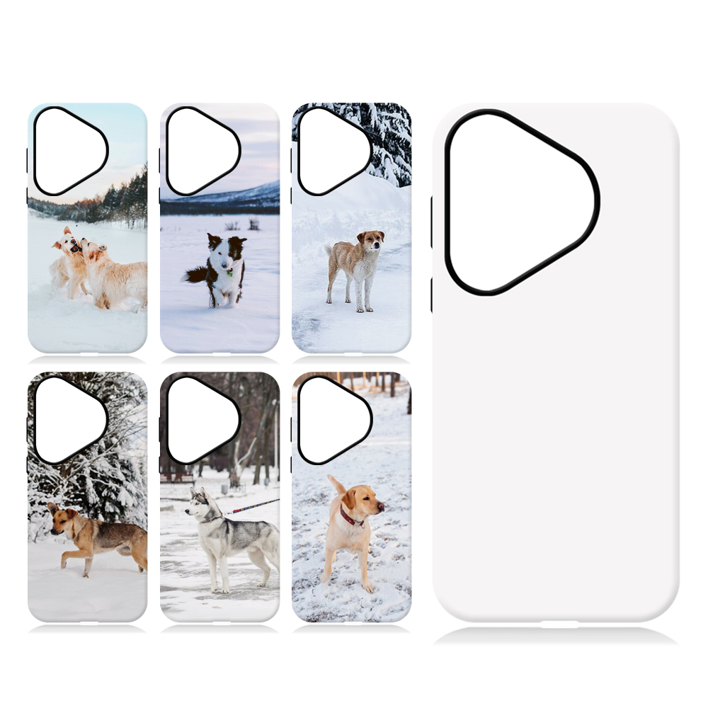 New Arrival 2in1 3D Film case Sublimation cover customized DIY Cell Phone case for Huawei Pure 70 Series