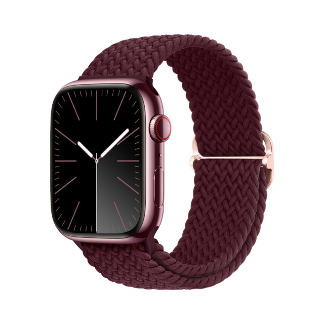 New Arrival Colorful Woven Strap Nylon Bradied Strap Replacement Watch Band Nylon iWatch Strap