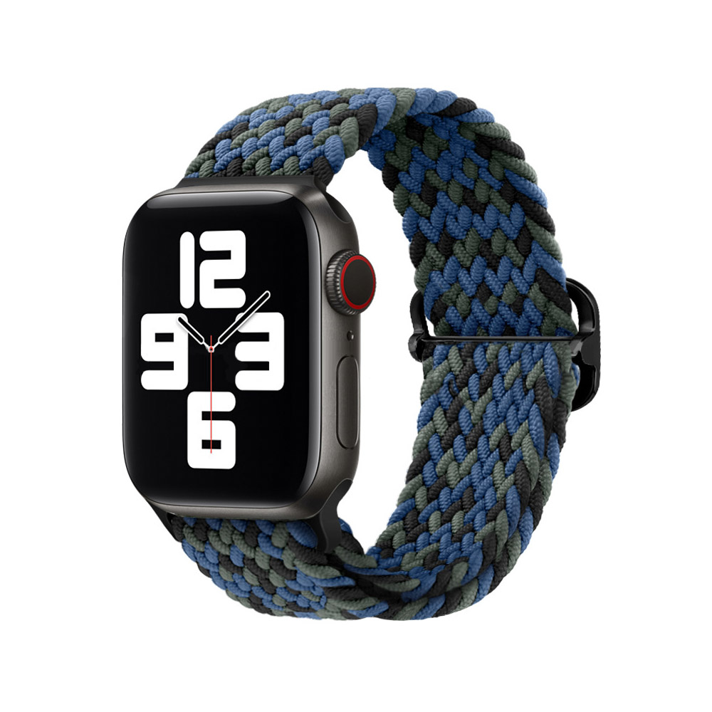 New Arrival Colorful Woven Strap Nylon Bradied Strap Replacement Watch Band Nylon iWatch Strap