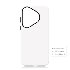 New Arrival 2in1 3D Film case Sublimation cover customized DIY Cell Phone case for Huawei Pure 70 Series