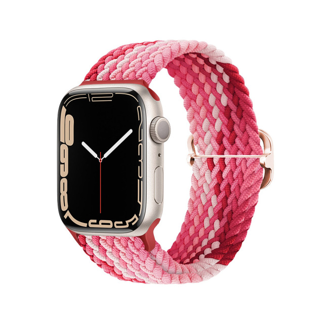 New Arrival Colorful Woven Strap Nylon Bradied Strap Replacement Watch Band Nylon iWatch Strap
