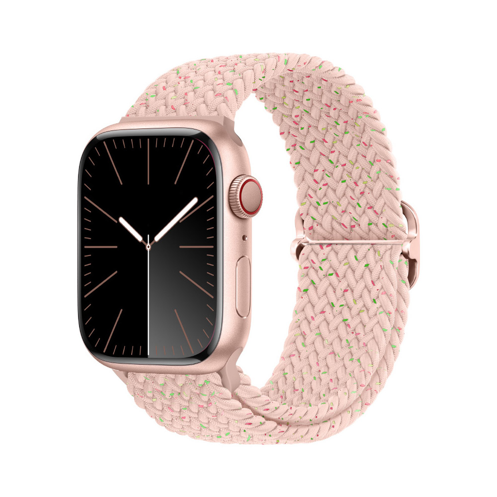 New Arrival Colorful Woven Strap Nylon Bradied Strap Replacement Watch Band Nylon iWatch Strap