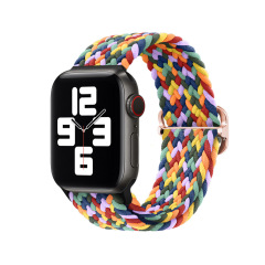 New Arrival Colorful Woven Strap Nylon Bradied Strap Replacement Watch Band Nylon iWatch Strap