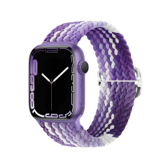 New Arrival Colorful Woven Strap Nylon Bradied Strap Replacement Watch Band Nylon iWatch Strap