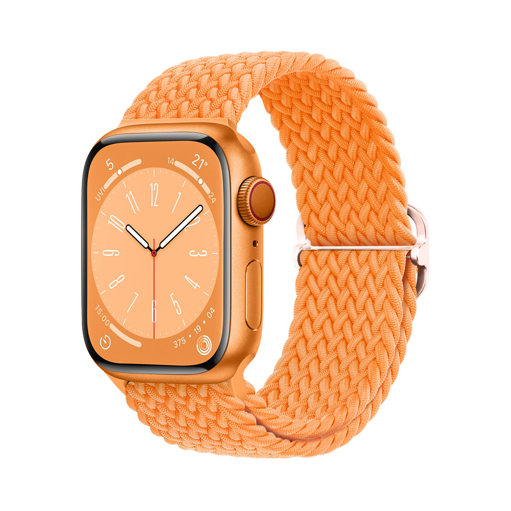 New Arrival Colorful Woven Strap Nylon Bradied Strap Replacement Watch Band Nylon iWatch Strap