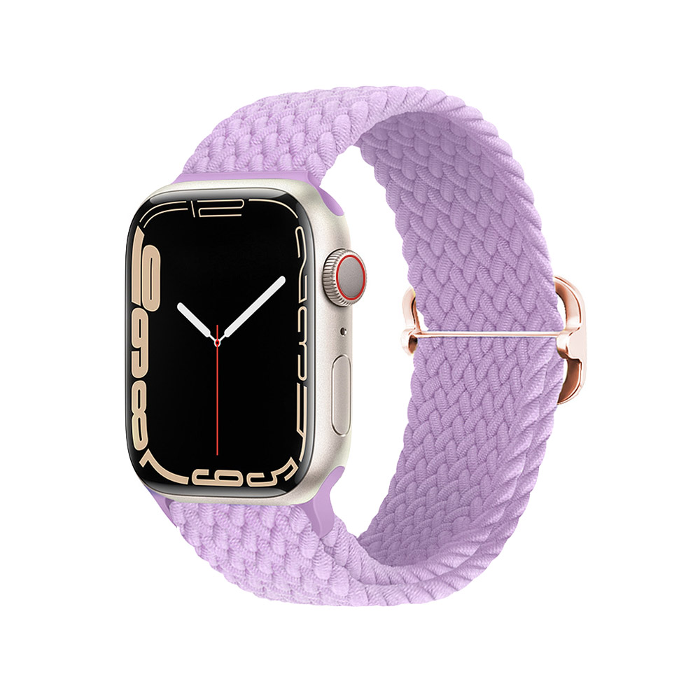 New Arrival Colorful Woven Strap Nylon Bradied Strap Replacement Watch Band Nylon iWatch Strap