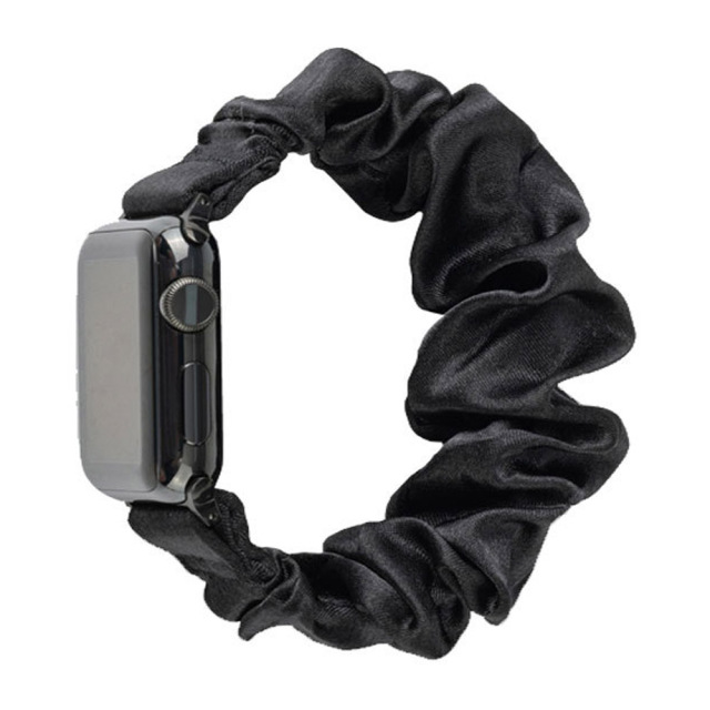 New Arrival Scrunchoe Strap iWatch Strap Various Colors Available Quick Release Scrunchie Strap Stretchy Cute Elastic Replacement Fabric Band