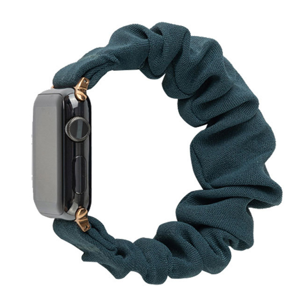 New Arrival Scrunchoe Strap iWatch Strap Various Colors Available Quick Release Scrunchie Strap Stretchy Cute Elastic Replacement Fabric Band