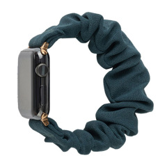 New Arrival Scrunchoe Strap iWatch Strap Various Colors Available Quick Release Scrunchie Strap Stretchy Cute Elastic Replacement Fabric Band