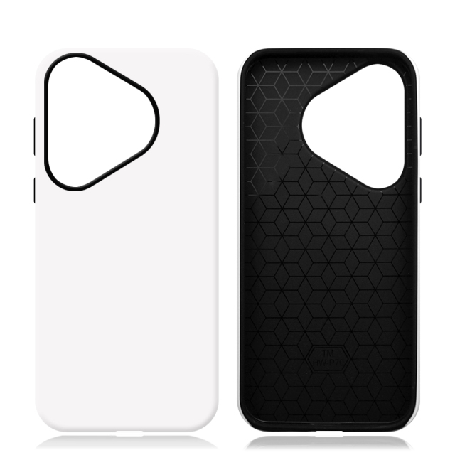 New Arrival 2in1 3D Film case Sublimation cover customized DIY Cell Phone case for Huawei Pure 70 Series