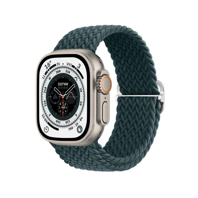 New Arrival Colorful Woven Strap Nylon Bradied Strap Replacement Watch Band Nylon iWatch Strap