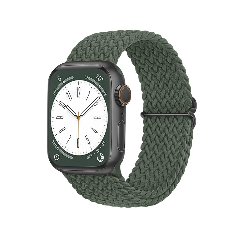 New Arrival Colorful Woven Strap Nylon Bradied Strap Replacement Watch Band Nylon iWatch Strap