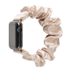 New Arrival Scrunchoe Strap iWatch Strap Various Colors Available Quick Release Scrunchie Strap Stretchy Cute Elastic Replacement Fabric Band