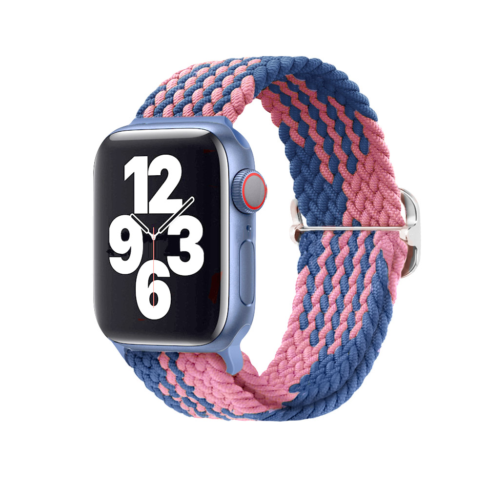 New Arrival Colorful Woven Strap Nylon Bradied Strap Replacement Watch Band Nylon iWatch Strap
