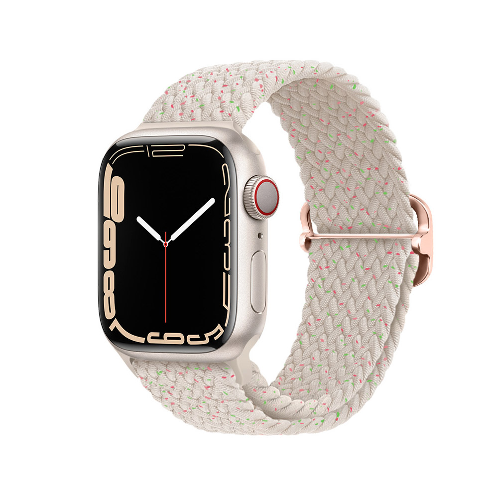 New Arrival Colorful Woven Strap Nylon Bradied Strap Replacement Watch Band Nylon iWatch Strap
