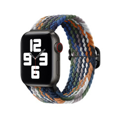 New Arrival Colorful Woven Strap Nylon Bradied Strap Replacement Watch Band Nylon iWatch Strap
