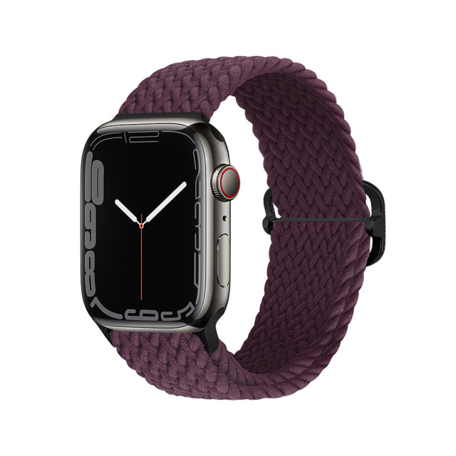 New Arrival Colorful Woven Strap Nylon Bradied Strap Replacement Watch Band Nylon iWatch Strap