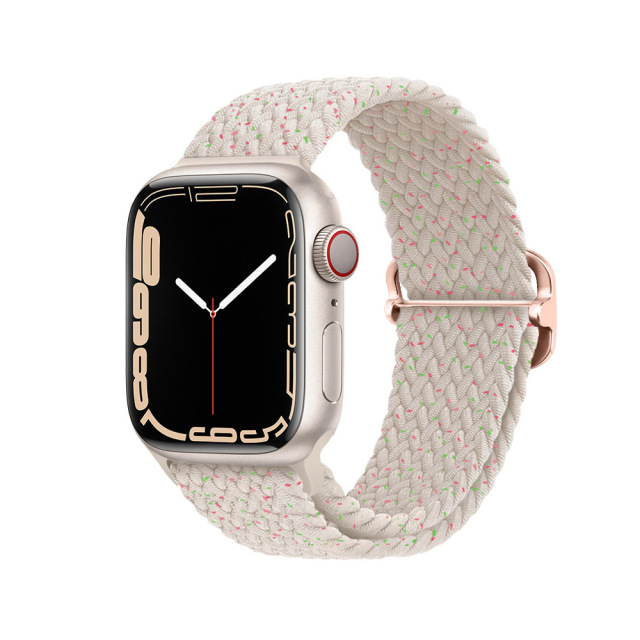New Arrival Colorful Woven Strap Nylon Bradied Strap Replacement Watch Band Nylon iWatch Strap
