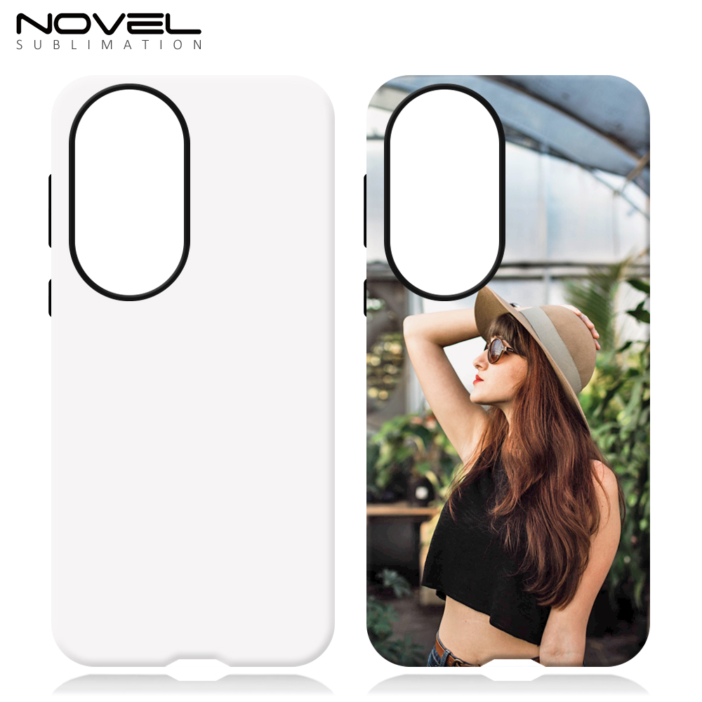 New Arrival 2in1 3D Film case Sublimation cover customized DIY Cell Phone case for Huawei P40,50,60 Series