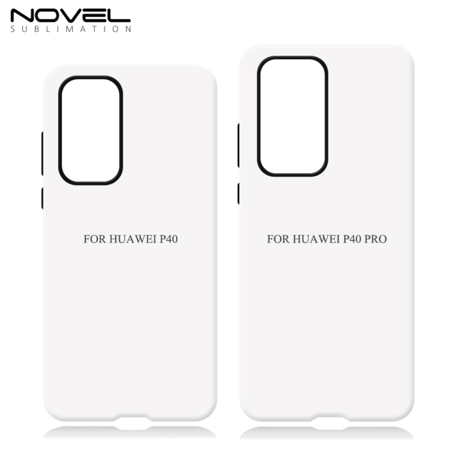 New Arrival 2in1 3D Film case Sublimation cover customized DIY Cell Phone case for Huawei P40,50,60 Series