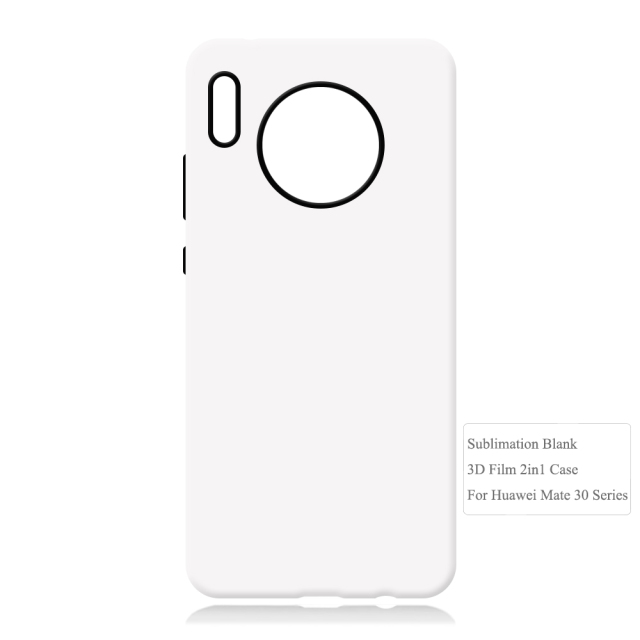 New Arrival 2in1 3D Film case Sublimation cover customized DIY Cell Phone case for Huawei Mate 30,Mate 40,Mate 50,Mate 60 Series