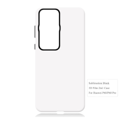 New Arrival 2in1 3D Film case Sublimation cover customized DIY Cell Phone case for Huawei P40,50,60 Series