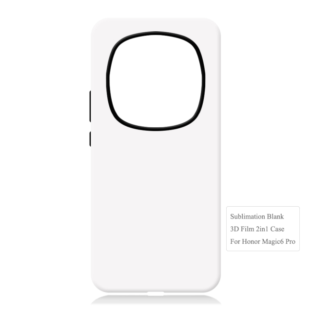 New Arrival 2in1 3D Film case Sublimation cover customized DIY Cell Phone case for Honor Magic 6, Magic 6 Pro,Magic 6 Ultimate