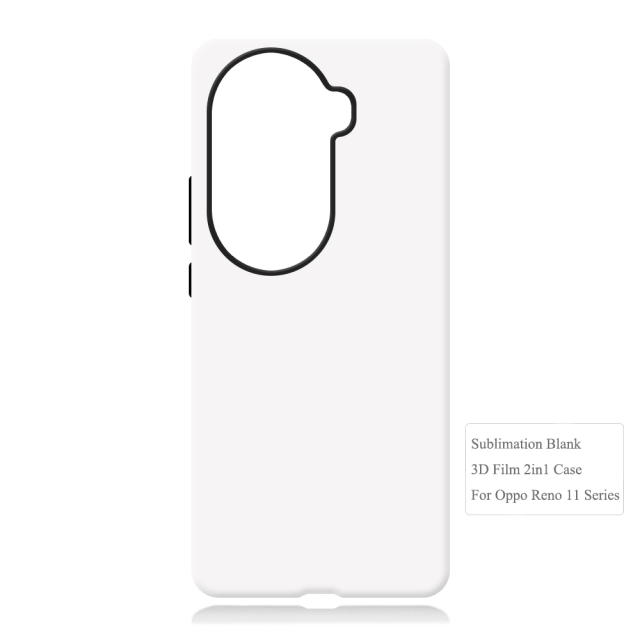 New Arrival 2in1 3D Film case Sublimation cover customized DIY Cell Phone case for Oppo Reno 11,Oppo Reno 11 Pro