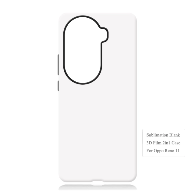 New Arrival 2in1 3D Film case Sublimation cover customized DIY Cell Phone case for Oppo Reno 11,Oppo Reno 11 Pro