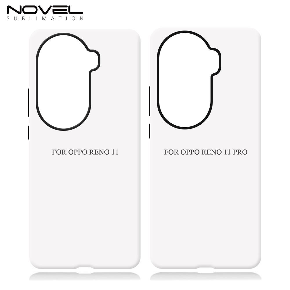 New Arrival 2in1 3D Film case Sublimation cover customized DIY Cell Phone case for Oppo Reno 11,Oppo Reno 11 Pro