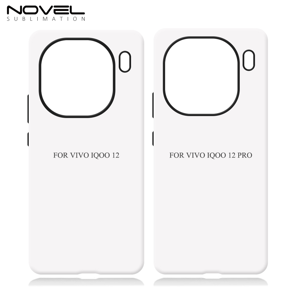 New Arrival 2in1 3D Film case Sublimation cover customized DIY Cell Phone case for Vivo IQOO 12, Vivo IQOO 12 Pro