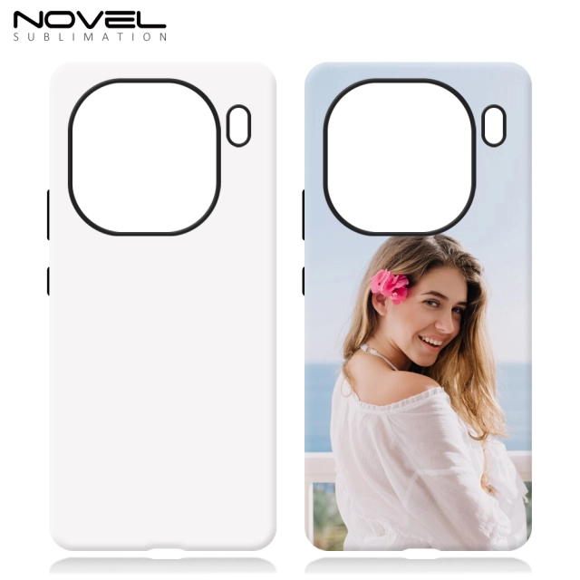 New Arrival 2in1 3D Film case Sublimation cover customized DIY Cell Phone case for Vivo IQOO 12, Vivo IQOO 12 Pro