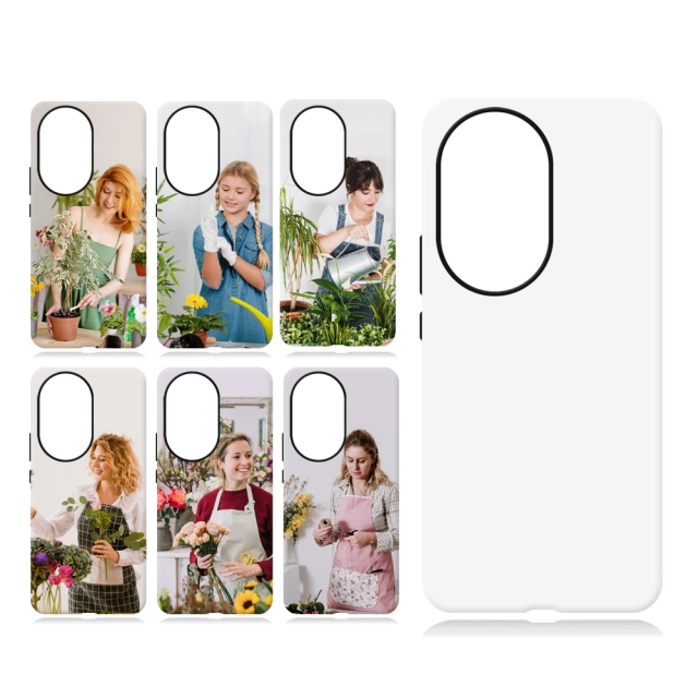 New Arrival 2in1 3D Film case Sublimation cover customized DIY Cell Phone case for Huawei Nova 12,Nova 12 Pro