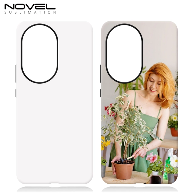 New Arrival 2in1 3D Film case Sublimation cover customized DIY Cell Phone case for Huawei Nova 12,Nova 12 Pro
