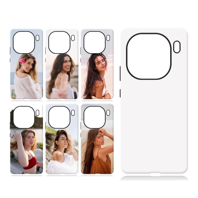 New Arrival 2in1 3D Film case Sublimation cover customized DIY Cell Phone case for Vivo IQOO 12, Vivo IQOO 12 Pro